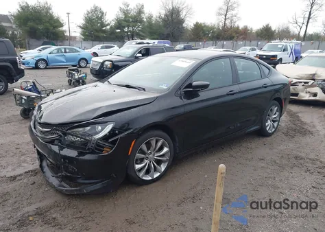 2015 Chrysler 200 S из США, поврежденный, VIN 1C3CCCBB5FN671183